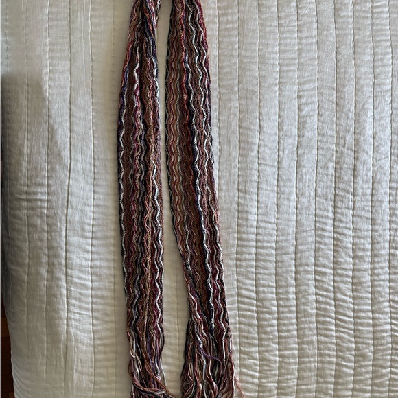 Multicolor Woven Scarf - Picture 6 of 6